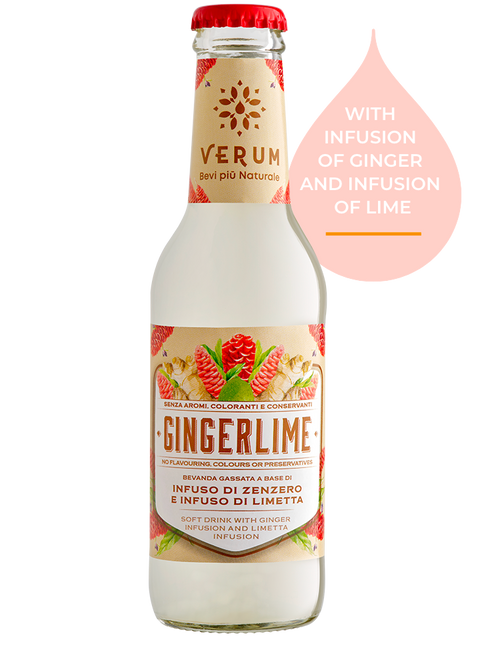 Bebida Verum Ginger Lime