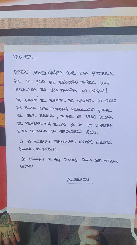 Si, somos los creadores de las cartas de No recomendación