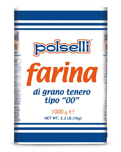 Farina di grano tenero tipo 00 Polselli